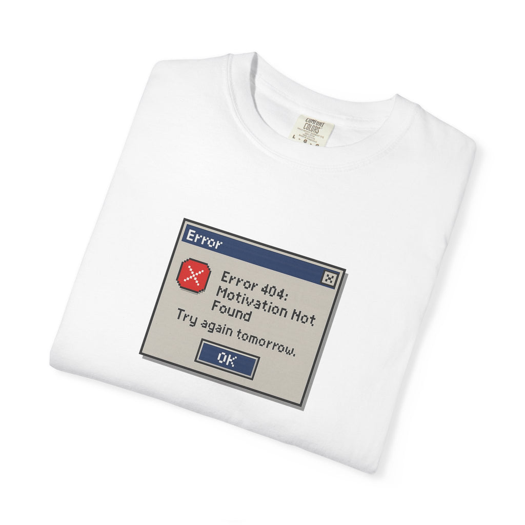 404 Error Fun T-Shirt, Funny Unisex Tee