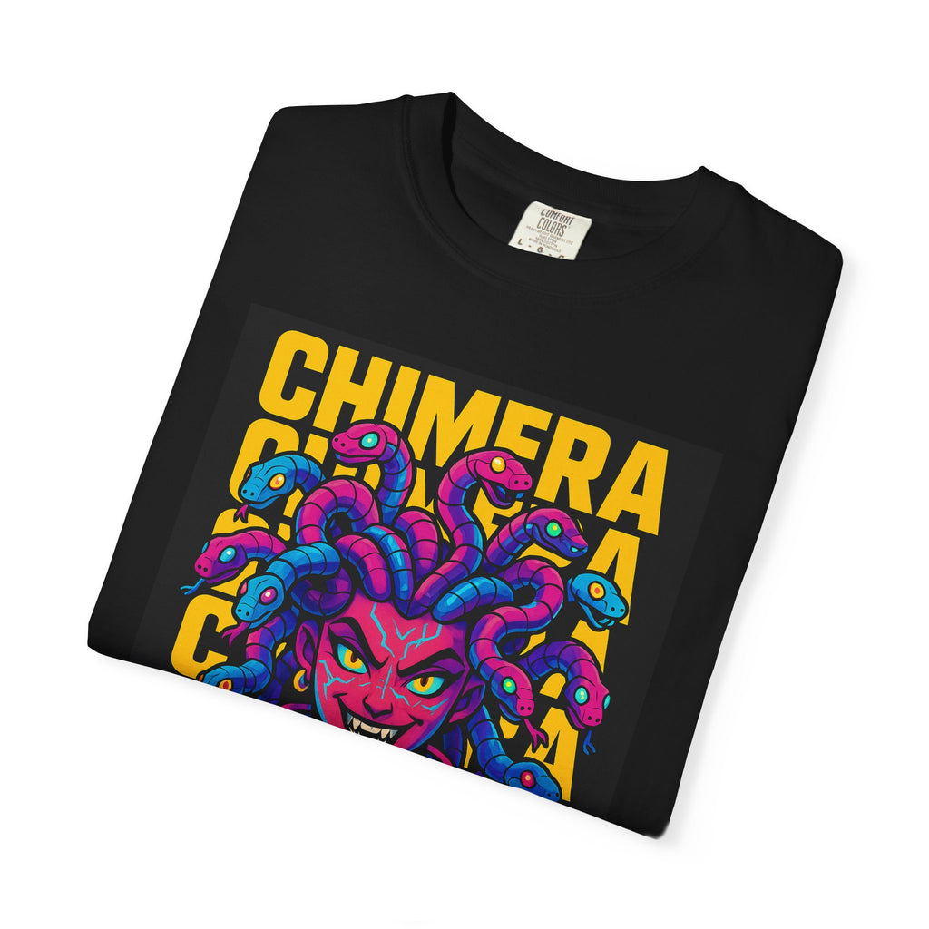 Chimera Graphic Tee, Edgy Unisex T-Shirt