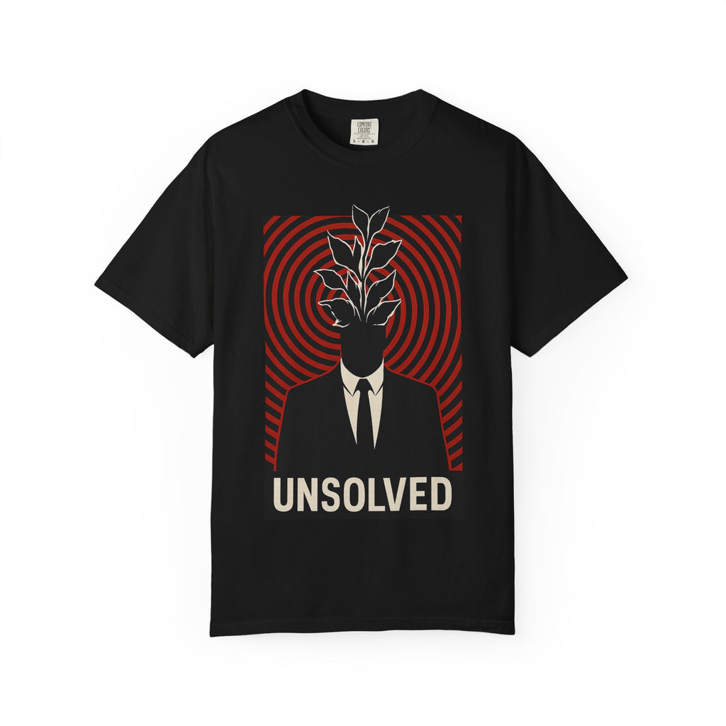 Unsolved Unisex Garment-Dyed T-Shirt