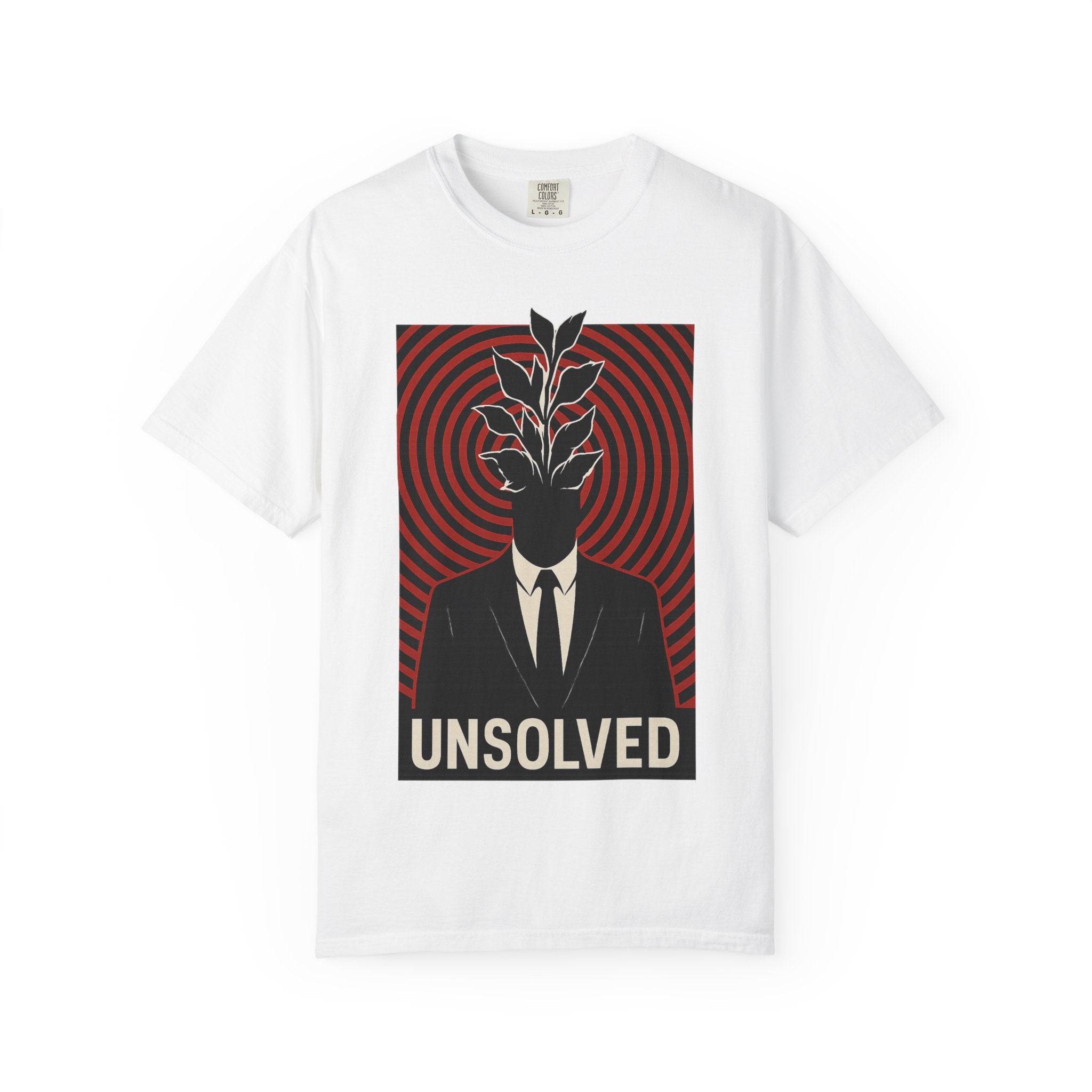 Unsolved Unisex Garment-Dyed T-Shirt
