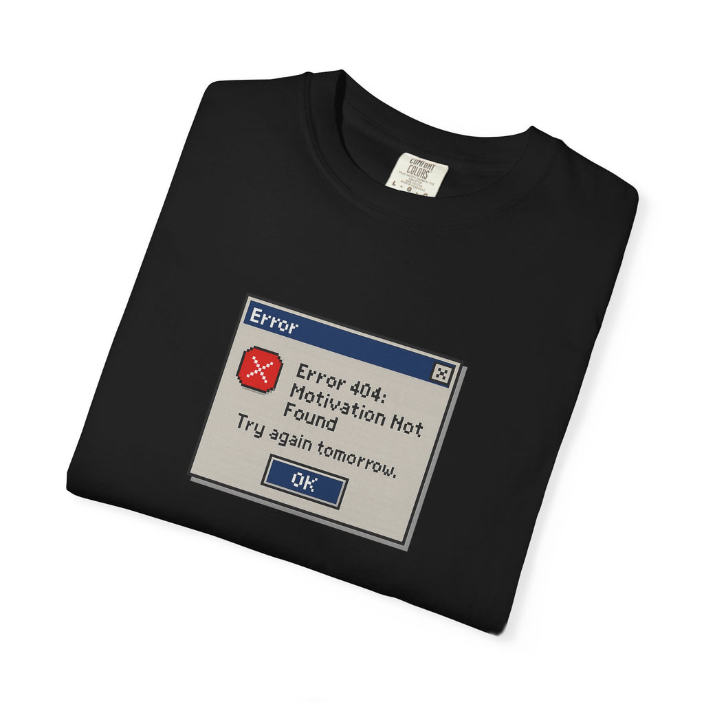 404 Error Fun T-Shirt, Funny Unisex Tee